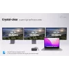 USB-C DisplayPort to Dual HDMI Adapter ITEC C31TRIPLEVIDEODPPRO 4K 60Hz, 100W Power Delivery