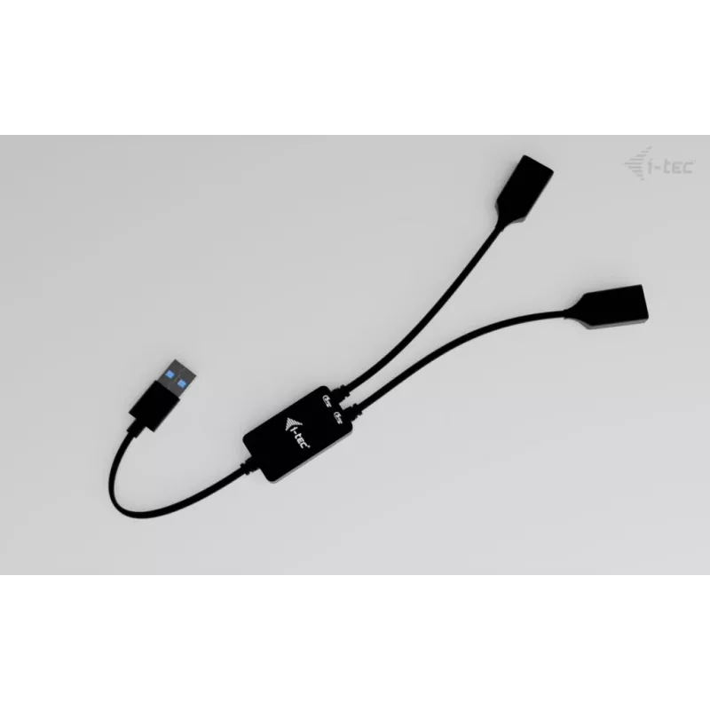 USB-A hub ITEC U3CBLHUB2A — 2 ports, USB 3.0 up to 5 Gbps