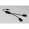 USB-A hub ITEC U3CBLHUB2A — 2 ports, USB 3.0 up to 5 Gbps