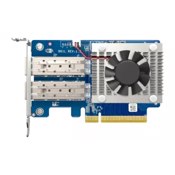QNAP Dual-port 10GbE SFP+ network expansion card QXG-10G2SF-NXE PCI Express Wired