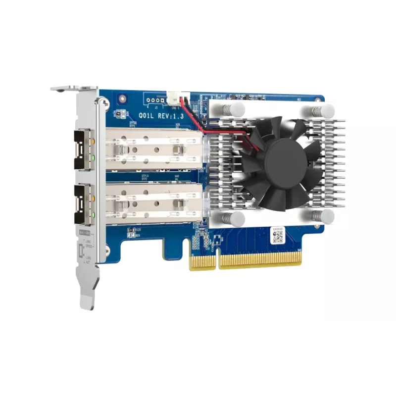 QNAP Dual-port 10GbE SFP+ network expansion card QXG-10G2SF-NXE PCI Express Wired