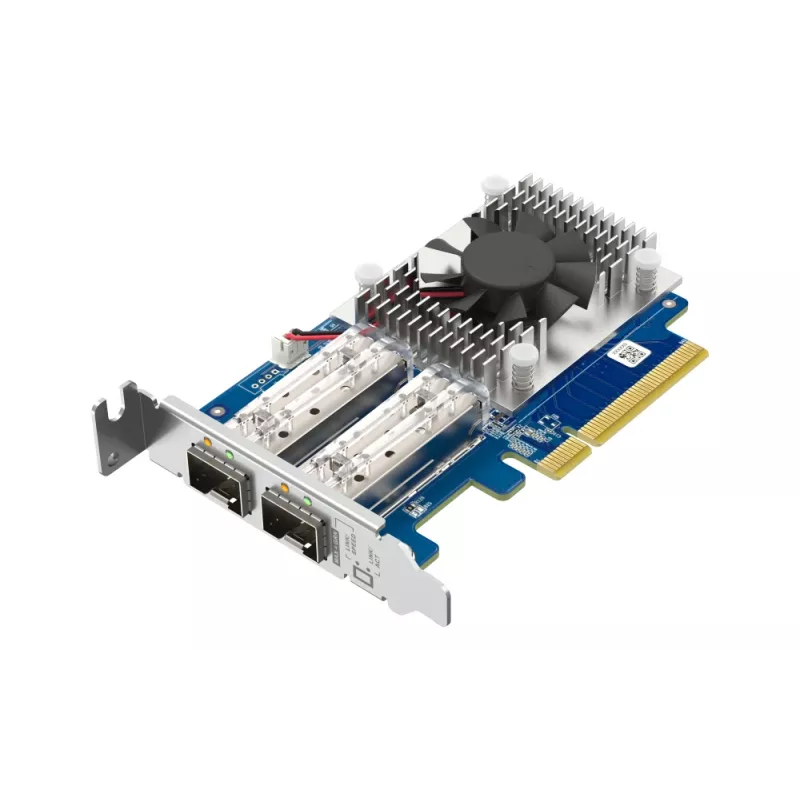 QNAP Dual-port 10GbE SFP+ network expansion card QXG-10G2SF-NXE PCI Express Wired