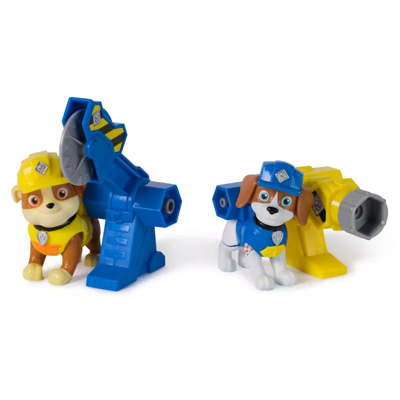 Figure set Usorteret Rubble & Wheeler Power Tool Pups with 2 tools and 2 building accessories, ages 3+