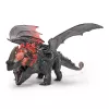 11-inch Toy Dragon Spin Master — World of Berk: Red Death Chomping Rampage with Exclusive Toothless Figurine, Ages 4+