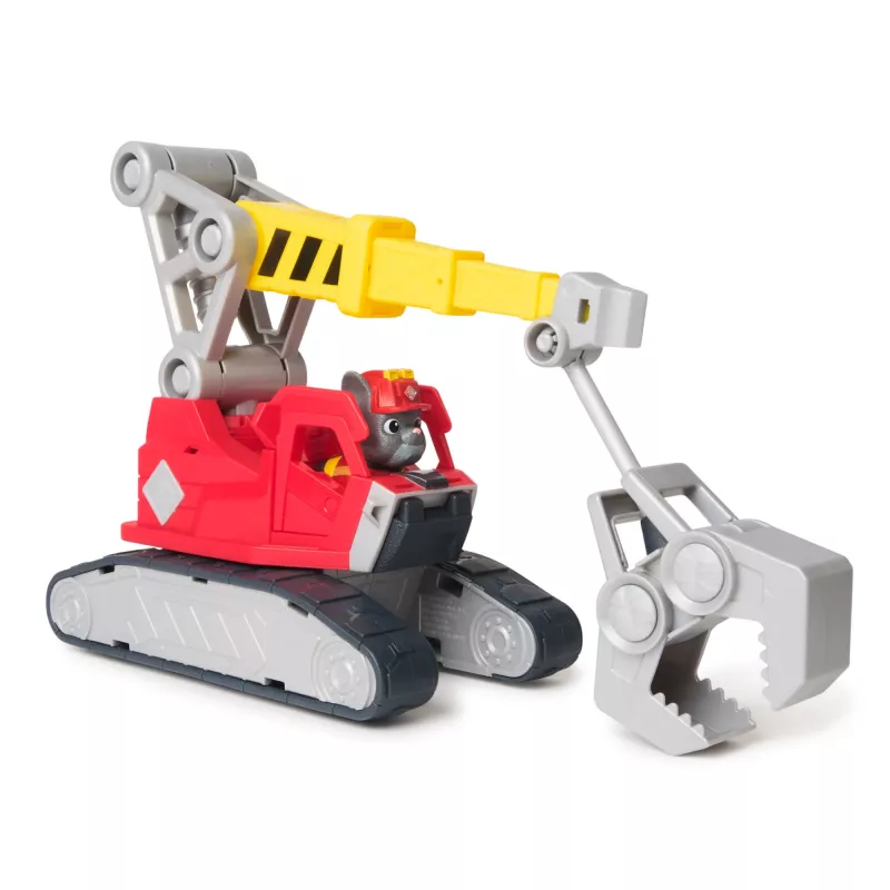 Crane truck Spin Master Rubble & Crew Charger's Mega Power Crane with Charger figure, 2 detachable tools, plastic, for ages 3+