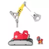 Crane truck Spin Master Rubble & Crew Charger's Mega Power Crane with Charger figure, 2 detachable tools, plastic, for ages 3+