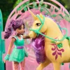Unicorn Academy, Ava Doll & Color-Change Leaf Stall Playset, Easter Gifts Idea, Includes 15 Accessories, Dolls & Unicorn Toys for Girls Ages 4 and up