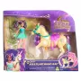 Unicorn Academy, Ava & Plant Magic Leaf with Light-up Effect, 2 Riding Accessories, Dolls & Unicorn Toys for Girls Ages 4 and up