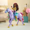 Spin Master Unicorn Academy Wildstar unicorn figure 11 inch with translucent saddle and bridle, multicolour, plastic, for ages 4+