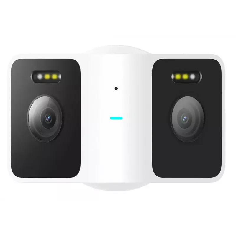 IP security camera Xiaomi CW100 Dual — Outdoor bullet, 3 MP (2304×1296), Wi‑Fi, ceiling/wall mount, 0–360° pan, IR/white LEDs, 10 m night vision