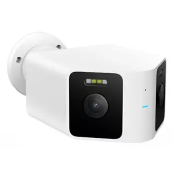 IP security camera Xiaomi CW100 Dual — Outdoor bullet, 3 MP (2304×1296), Wi‑Fi, ceiling/wall mount, 0–360° pan, IR/white LEDs, 10 m night vision