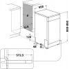 Whirlpool WSBO 3O34 PF X Semi built-in 10 place settings