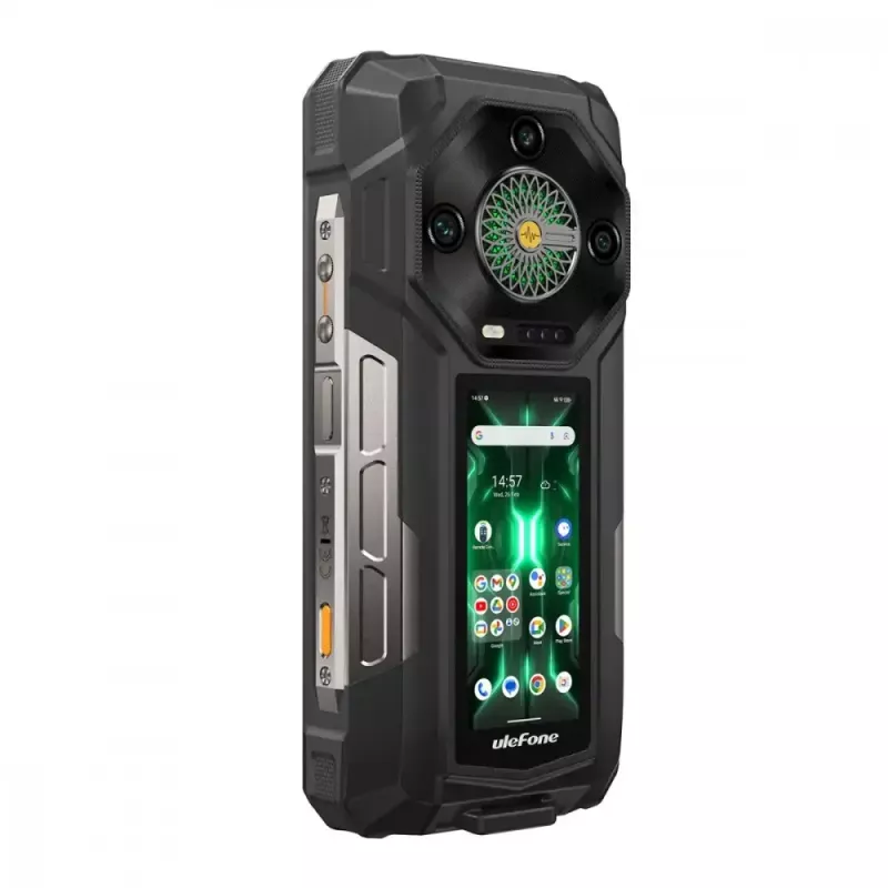Smartphone UleFone Armor 33 Pro 5G 6.3 inch 16GB/512GB Black, Energy Class A