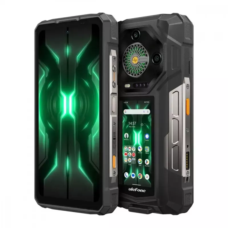 Smartphone UleFone Armor 33 Pro 5G 6.3 inch 16GB/512GB Black, Energy Class A