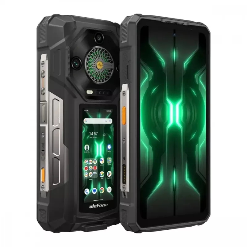 Smartphone UleFone Armor 33 Pro 5G 6.3 inch 16GB/512GB Black, Energy Class A