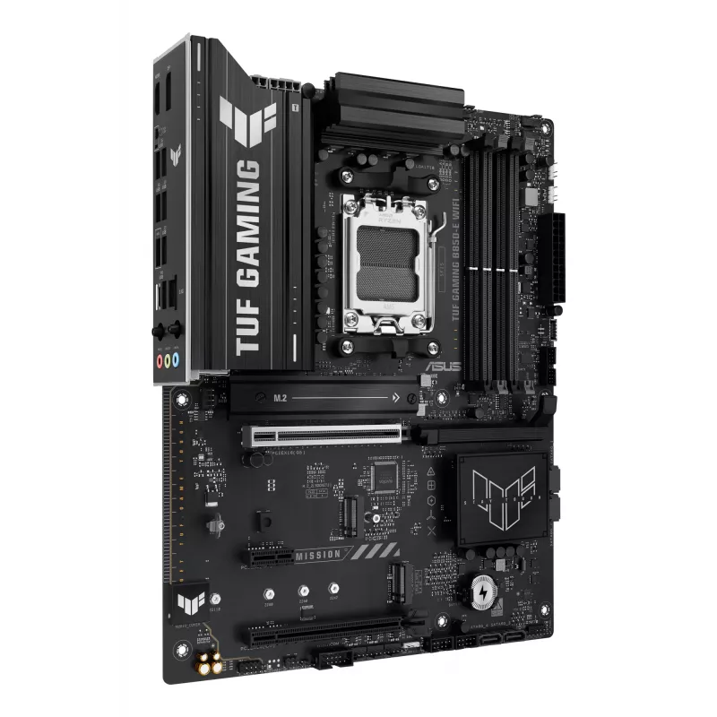 Motherboard ASUS TUF GAMING B850-E WIFI, AMD B850, Socket AM5, ATX, DDR5, 4x DIMM, 3x M.2, Wi‑Fi 6E, 2.5Gb LAN