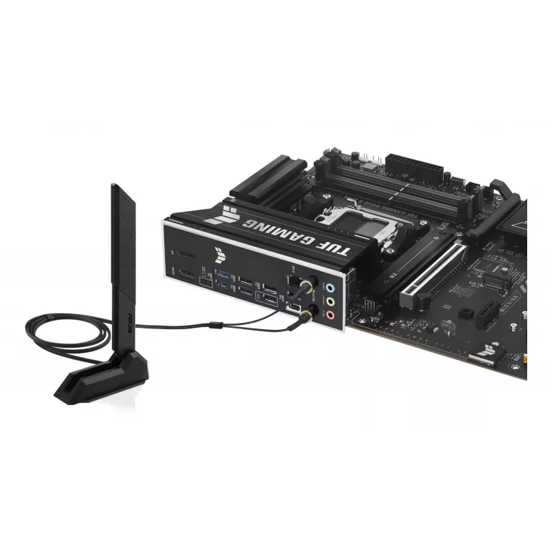 Motherboard ASUS TUF GAMING B850-E WIFI, AMD B850, Socket AM5, ATX, DDR5, 4x DIMM, 3x M.2, Wi‑Fi 6E, 2.5Gb LAN