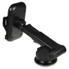 Phone grip SAVIO CH-04, silicone, black, durable protective accessory, weight 163 g
