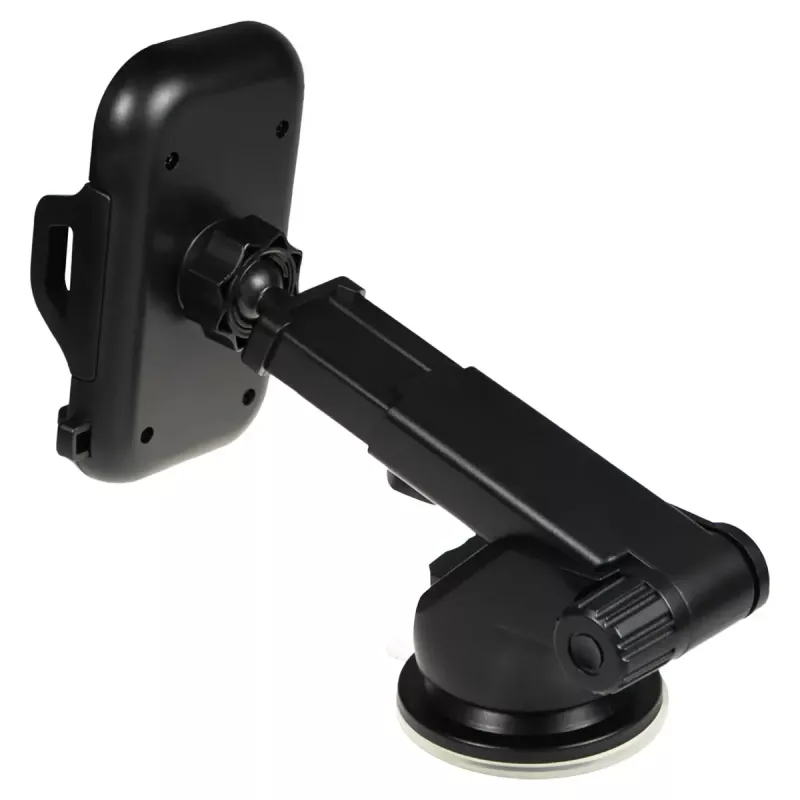 Phone grip SAVIO CH-04, silicone, black, durable protective accessory, weight 163 g
