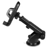 Phone grip SAVIO CH-04, silicone, black, durable protective accessory, weight 163 g