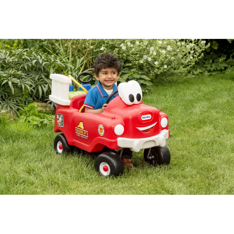 Little Tikes Spray & Rescue Fire Truck, 1.5 yr(s), 4 wheel(s), Plastic, Black, Red, White
