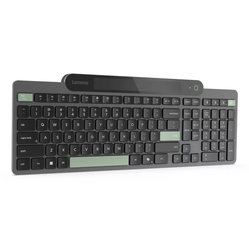 Lenovo 4Y41R69494 keyboard Home/Office Bluetooth US English Black, Green