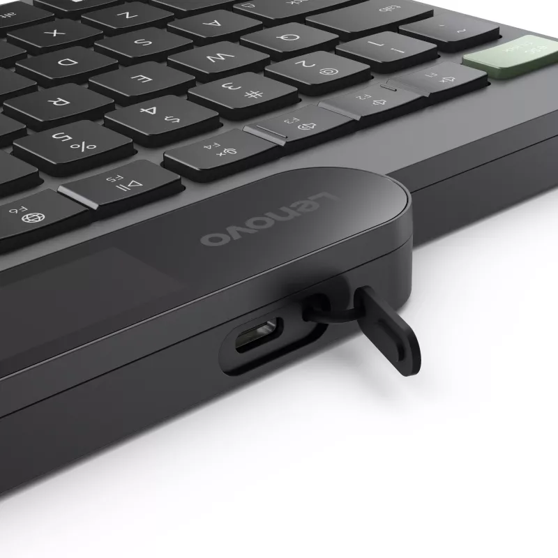 Lenovo 4Y41R69494 keyboard Home/Office Bluetooth US English Black, Green