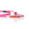 DIGITUS Fiber Optic Patch Cord, LC to LC Multimode OM4 - 2m; Duplex, color RAL4003, Length 2m
