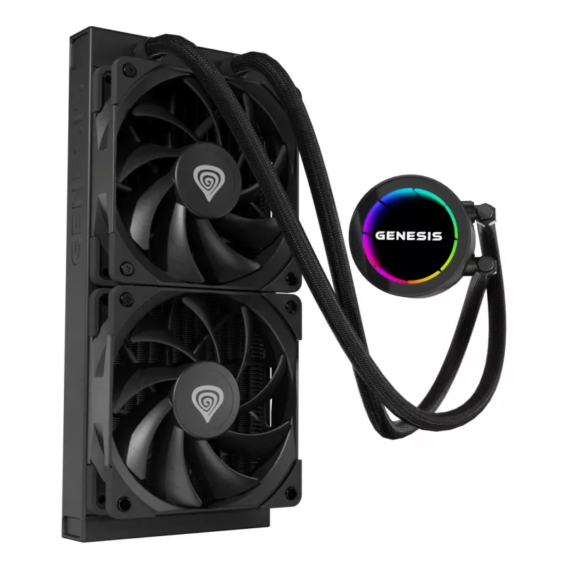GENESIS NLG-2318 computer cooling system Processor All-in-one liquid cooler Black