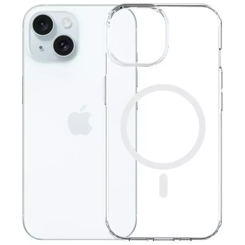 Protective Case 3MK Armor MagCase for Apple iPhone 15 — durable design, magnetic compatibility