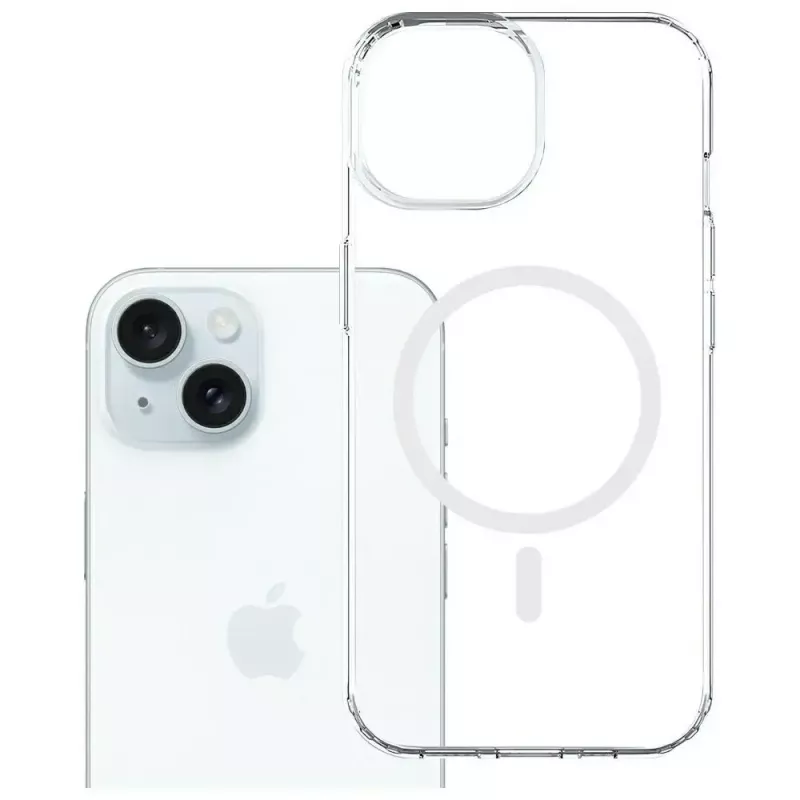 Protective Case 3MK Armor MagCase for Apple iPhone 15 — durable design, magnetic compatibility