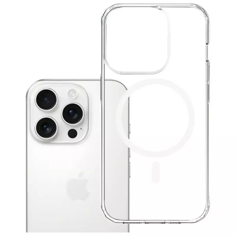 Phone case 3MK Armor MagCase for Apple iPhone 15 Pro MagSafe compatible slim design