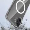 Cover mobile phone case 3MK Armor MagCase for iPhone 16, 6.1 inch (15.5 cm), transparent, PC+TPU