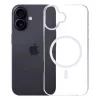 Cover mobile phone case 3MK Armor MagCase for iPhone 16, 6.1 inch (15.5 cm), transparent, PC+TPU