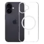 Cover mobile phone case 3MK Armor MagCase for iPhone 16, 6.1 inch (15.5 cm), transparent, PC+TPU