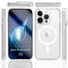 Mobile phone cover 3MK Armor MagCase for iPhone 16 Pro, transparent, for 16 cm (6.3 inch) display, PC+TPU