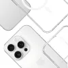 Phone case 3MK Armor MagCase Cover for iPhone 16 Pro Max, fits 17.5 cm (6.9 inch), transparent, PC+TPU