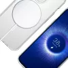 Phone case 3MK Armor MagCase Cover for iPhone 16 Pro Max, fits 17.5 cm (6.9 inch), transparent, PC+TPU