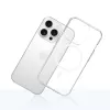 Phone case 3MK Armor MagCase Cover for iPhone 16 Pro Max, fits 17.5 cm (6.9 inch), transparent, PC+TPU