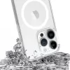 Phone case 3MK Armor MagCase Cover for iPhone 16 Pro Max, fits 17.5 cm (6.9 inch), transparent, PC+TPU