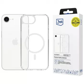 Protective case 3MK Armor MagCase for Apple iPhone 16E — durable shockproof design