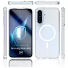 Protective phone case 3MK Armor MagCase for Samsung Galaxy A36 — durable shockproof design
