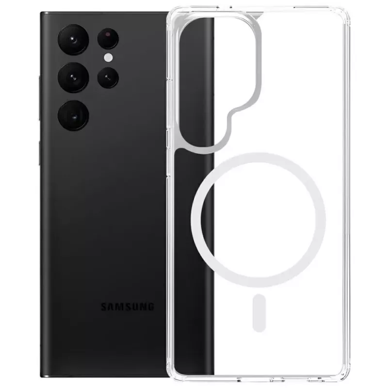 Protective phone case 3MK Armor MagCase for Samsung Galaxy S24 Ultra — durable lightweight magnetic-compatible