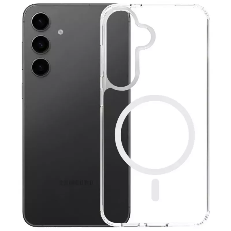 Protective phone case 3MK Armor MagCase for Samsung Galaxy S24/S25 — durable slim-fit design