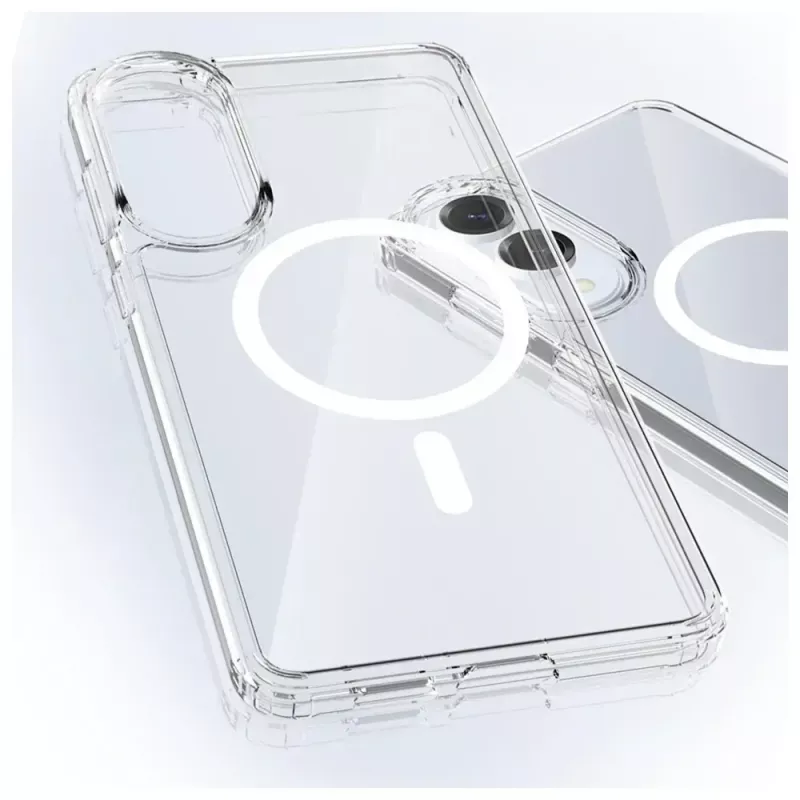 Protective phone case 3MK Armor MagCase for Samsung Galaxy S25 Edge — slim shockproof design
