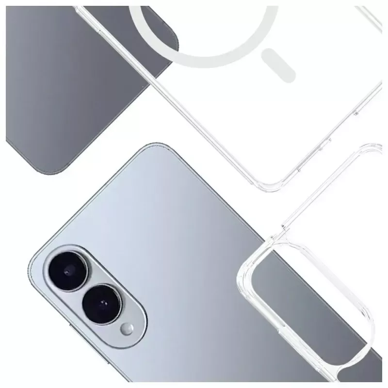 Protective phone case 3MK Armor MagCase for Samsung Galaxy S25 Edge — slim shockproof design
