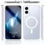 Protective phone case 3MK Armor MagCase for Samsung Galaxy S25 Edge — slim shockproof design
