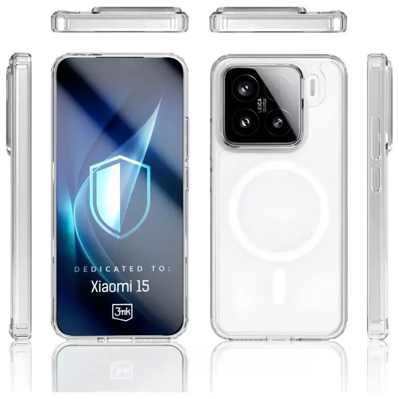 Phone case 3MK Armor MagCase for Xiaomi 15 — durable, lightweight protective cover