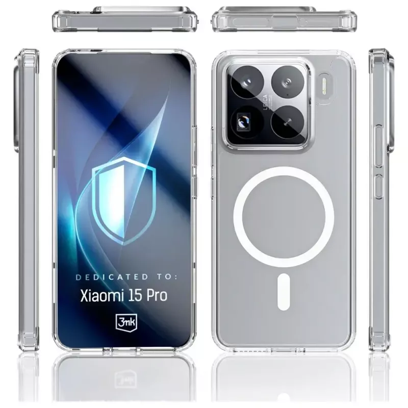 Protective MagCase Armor by 3MK for Xiaomi 15 Pro — slim durable phone case