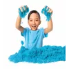 Kinetic Sand , 2lbs Blue Play Sand, Moldable Sensory Toys for Kids, Resealable Bag (Packaging May Vary), for Ages 3 and up